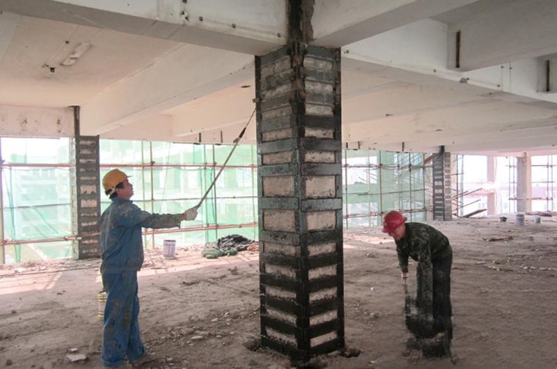 盈江型钢外包钢加固施工的质量怎么做检测？